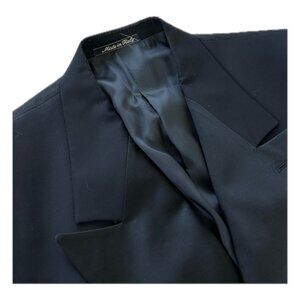GIORGIO ARMANI MIDNIGHT BLACK BLAZER